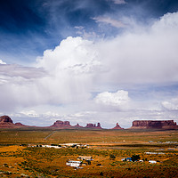 Buy canvas prints of  Monument Valley by Brent Olson