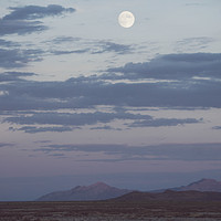 Buy canvas prints of  Desert Moon by Brent Olson