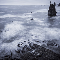 Buy canvas prints of Glassy shore by Brent Olson