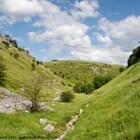 Buy canvas prints of Lathkill Dale Derbyshire by Kevin Round