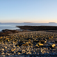Buy canvas prints of lavernock point beach by Kevin Round