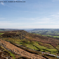 Buy canvas prints of View for Curbar Edge by Kevin Round