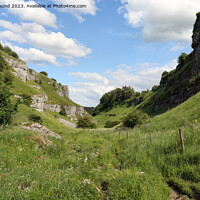 Buy canvas prints of Lathkill Dale Derbyshire 2 by Kevin Round