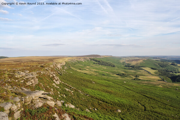 Stanage Edge High Neb 2 Picture Board by Kevin Round