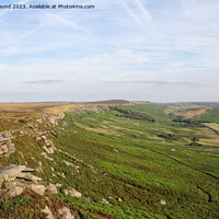 Buy canvas prints of Stanage Edge High Neb 2 by Kevin Round