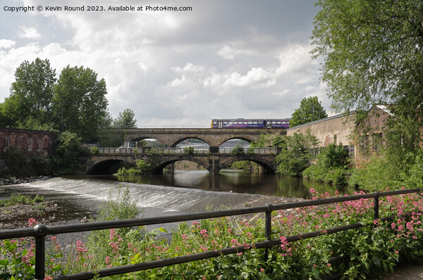 River Don Sheffield Picture Board by Kevin Round
