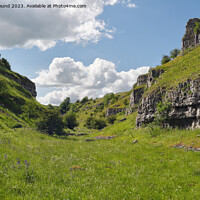 Buy canvas prints of Lathkill Dale Derbyshire 3 by Kevin Round