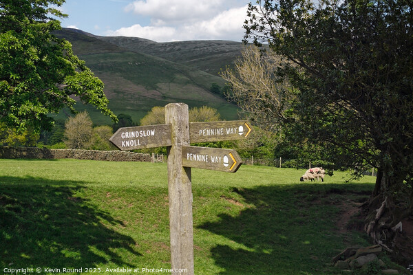 Pennine way sign Picture Board by Kevin Round