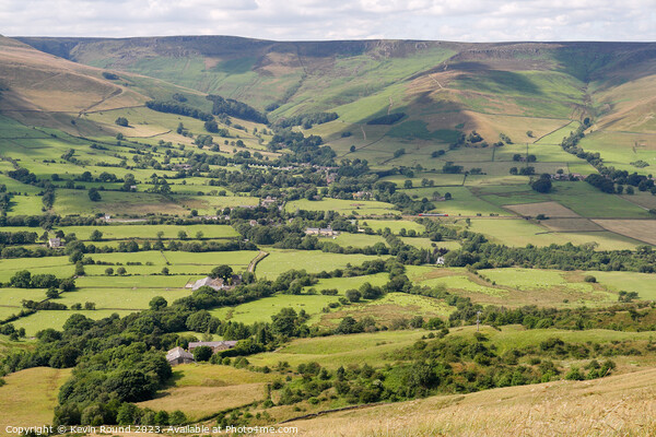 Edale countryside Picture Board by Kevin Round
