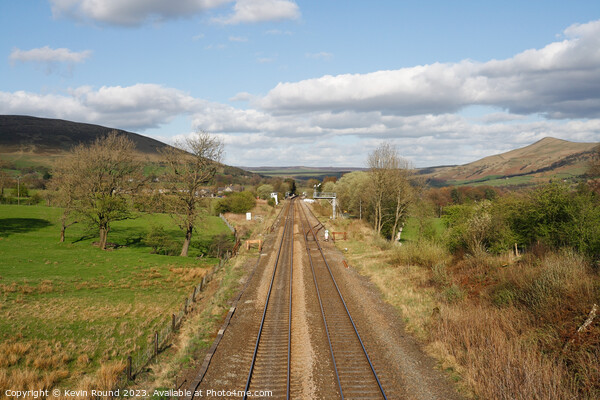 Edale railway Picture Board by Kevin Round