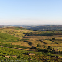 Buy canvas prints of Stanage Edge looking south by Kevin Round