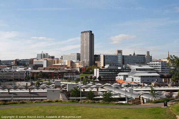 Sheffield skyline panorama Picture Board by Kevin Round