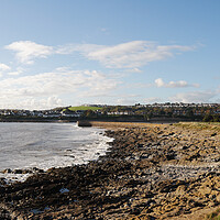 Buy canvas prints of Barry Island Shore by Kevin Round