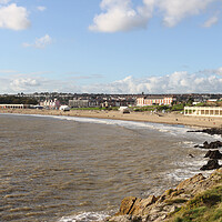 Buy canvas prints of Barry Island Beach by Kevin Round
