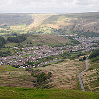 Buy canvas prints of Rhondda Valley Wales by Kevin Round