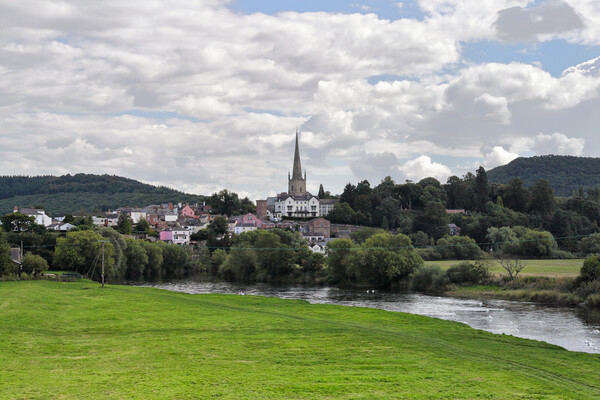 Ross on Wye landscape Picture Board by Kevin Round