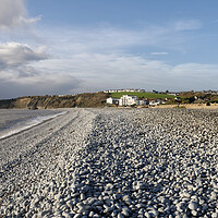 Buy canvas prints of The Knap Beach Barry Wales by Kevin Round