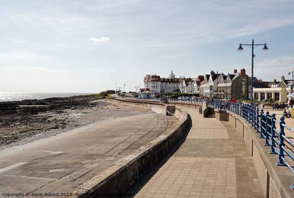 Porthcawl Promenade Picture Board by Kevin Round