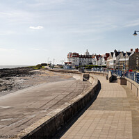 Buy canvas prints of Porthcawl Promenade by Kevin Round