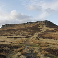 Buy canvas prints of  Higger Tor Peak District by Kevin Round
