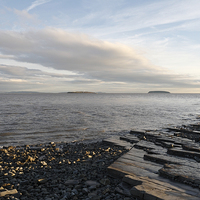 Buy canvas prints of  Lavernock Point by Kevin Round