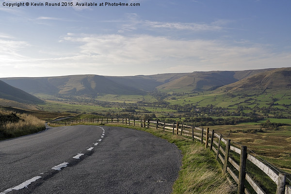  Vale of Edale Picture Board by Kevin Round