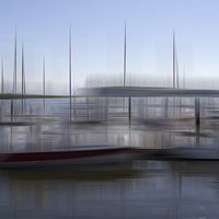Buy canvas prints of Boats in the Bay by Kevin Round