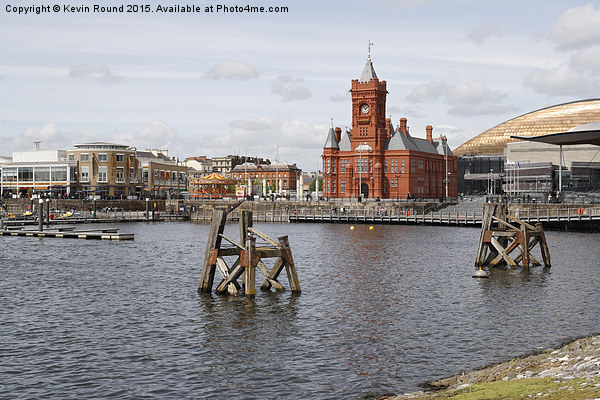 Cardiff Bay Picture Board by Kevin Round