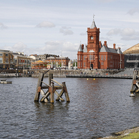 Buy canvas prints of Cardiff Bay by Kevin Round