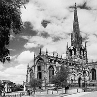Buy canvas prints of Rotherham Minster by Chris Watson