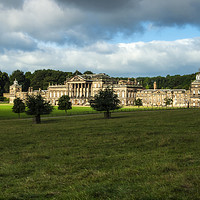 Buy canvas prints of Wentworth Woodhouse, Eastern Facade by Chris Watson