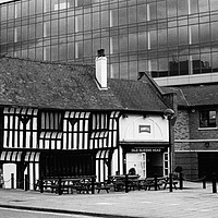 Buy canvas prints of The Old Queens Head, Sheffield by Chris Watson