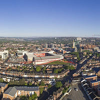 Buy canvas prints of Sheffield From Above by Christopher Fenton