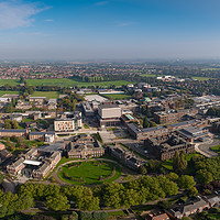 Buy canvas prints of Panoramic View of Hull University by Christopher Fenton