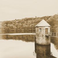 Buy canvas prints of  Swiss Valley reservoir by Peter McIlroy