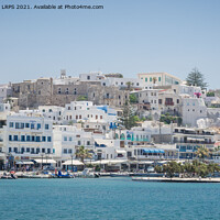 Buy canvas prints of Naxos Old Town by Jo Sowden