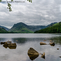 Buy canvas prints of Crummock Water, Lake District by Jo Sowden