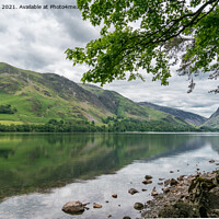 Buy canvas prints of Buttermere Reflections by Jo Sowden
