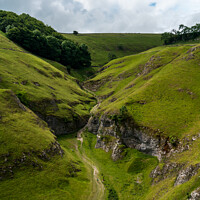 Buy canvas prints of Cave Dale, the Peak District by Jo Sowden