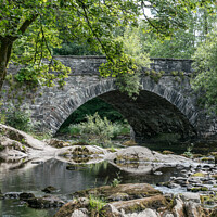 Buy canvas prints of Skelwith Bridge, the Lake District by Jo Sowden