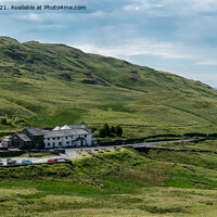 Buy canvas prints of The Kirkstone Pass Inn, the Lake District by Jo Sowden