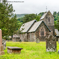Buy canvas prints of St Partricks  Church, Patterdale,the Lake District by Jo Sowden