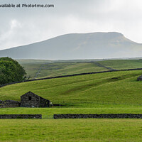 Buy canvas prints of Pen y Ghent in the Rain by Jo Sowden