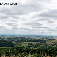 Buy canvas prints of Sutton Bank Panorama by Jo Sowden