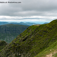 Buy canvas prints of Striding Edge by Jo Sowden