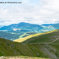 Buy canvas prints of View from Helvellyn by Jo Sowden
