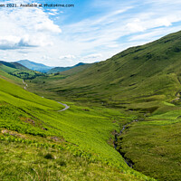 Buy canvas prints of Newlands Pass, Buttermere, The Lake District by Jo Sowden
