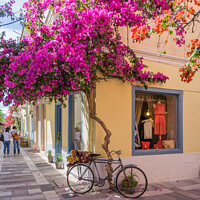 Buy canvas prints of Nafplio Street by Jo Sowden