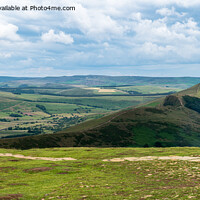 Buy canvas prints of View from Mam Tor by Jo Sowden