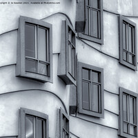 Buy canvas prints of Dancing house Architecture, Prague by Jo Sowden